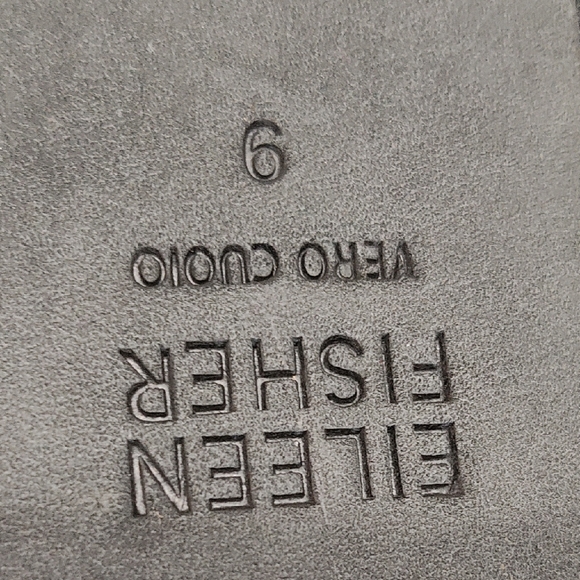 Eileen Fisher Honey Knit Booties Black Pointy Toe Pull On Block - Picture 4 of 10